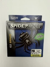 Spiderwire easy braid 110 yards 20lbs glow under black light yellow Fishing Wire