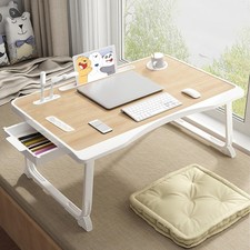 Laptop Desk for Bed Laptop Bed Tray Table with Storage Drawer and Cup Holder ...