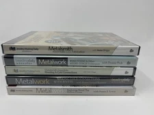 Metalwork DVD Workshop LOT of 5 Wire Fusing, FabricatioTexture How to Interweave
