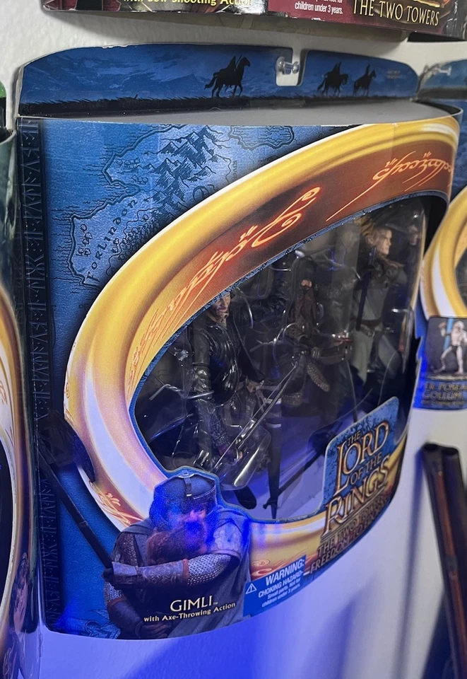 Paquete de figuras de acción ToyBiz de El Señor de los Anillos Freedom to Edoras Foto 2 de 4