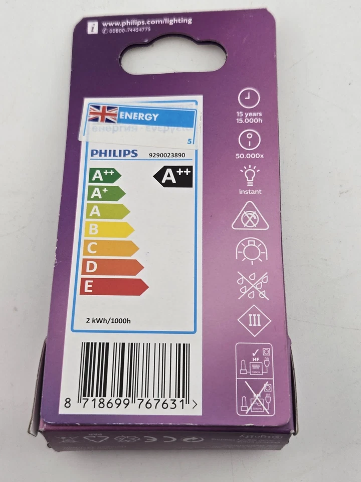 Philips LED G4 1.8W (20W Eqv) Warm White 205 Lumens 2700K Capsule Bulb – A++ - Image 2 of 4