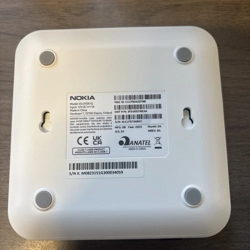 Nokia XS-010X-Q Optical Network Terminal (ONT) – BNIB Unassigned (Unprovisioned)