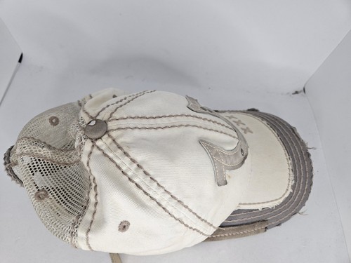TRUE RELIGION xxx Distressed Trucker Mütze Y2K Hufeisen Vintage gebrauchter Zustand - Bild 5 von 13