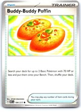 Buddy-Buddy Poffin 184/217 Common Ascended Heroes Pokemon Near Mint