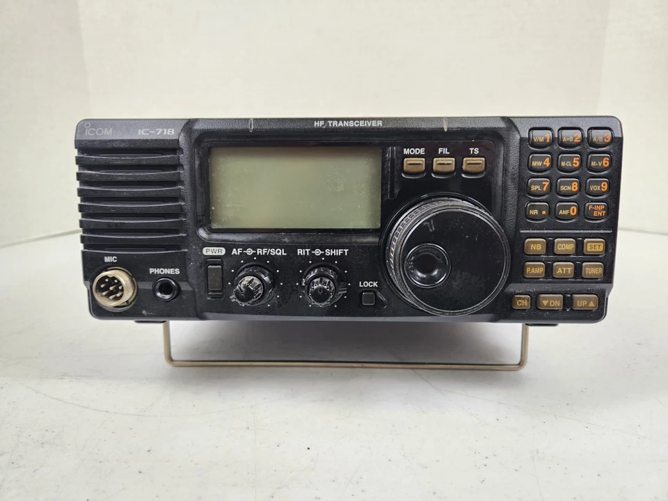 ICOM IC-718 Ham Radio HF Transceiver Estate Fine!! - Image 3 of 4