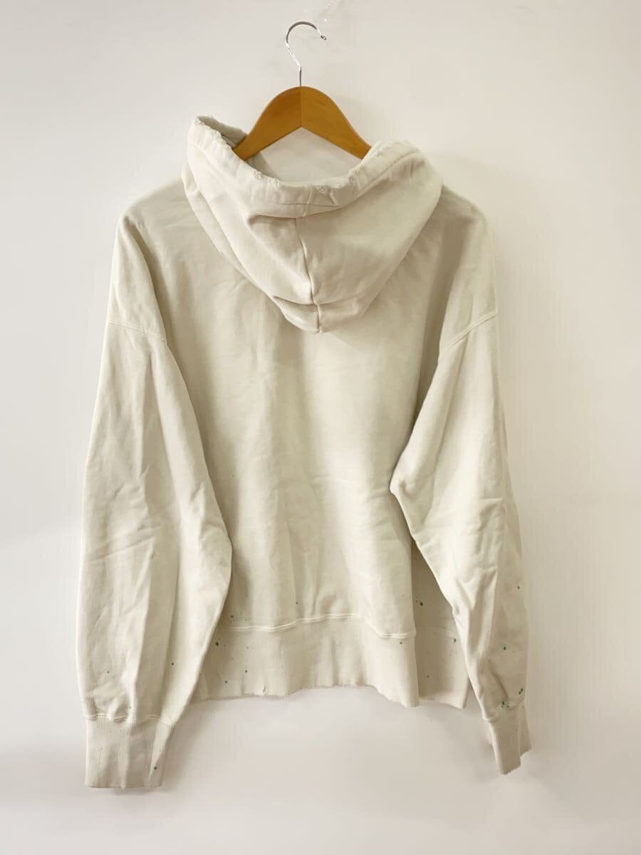 ANCELLM Hoodie 25SS DYED DAMAGE HOODDIE 2 COTTON Cream ANC
