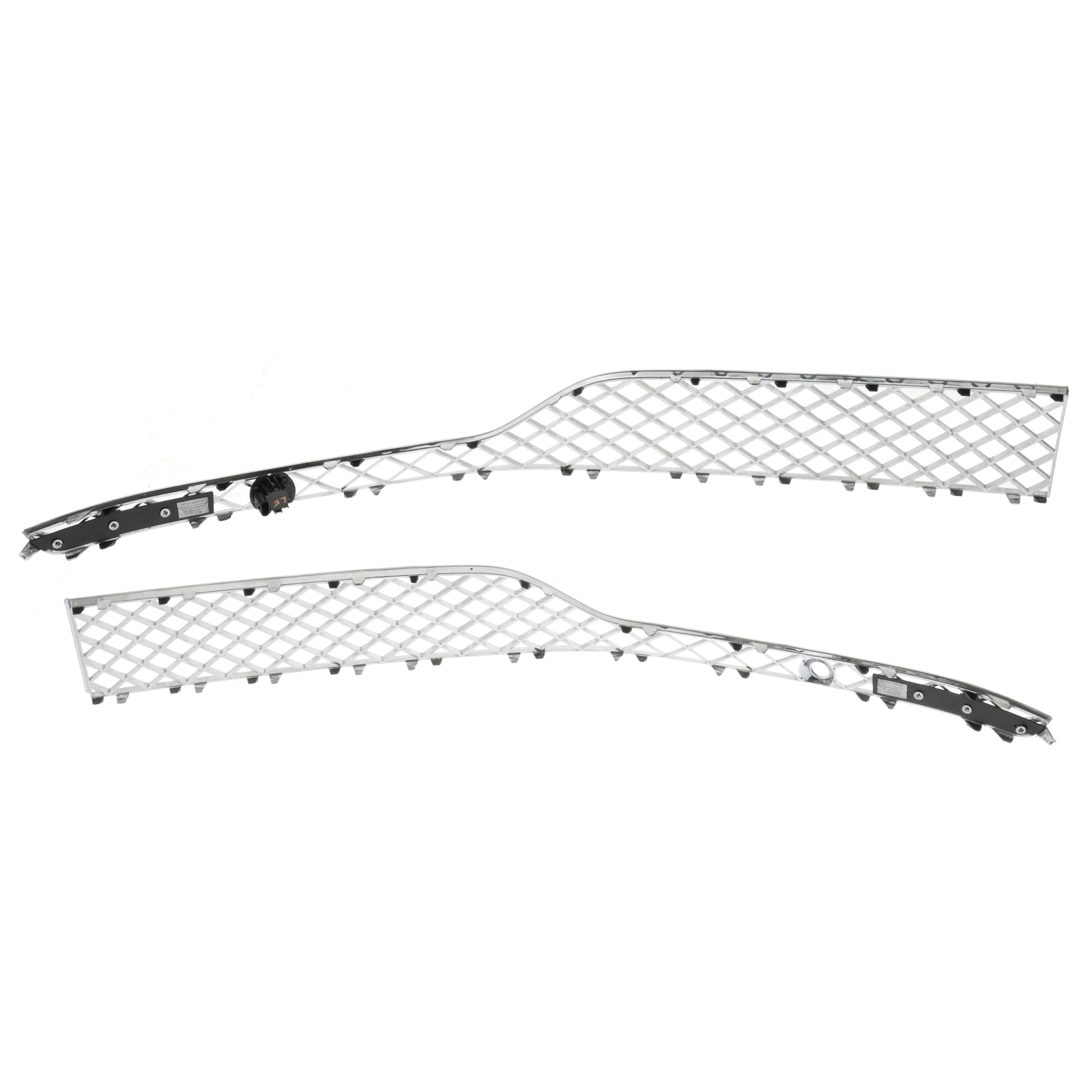 GENUINE BENTLEY Bentayga 2015+ Frnt Bumper Lower LH&RH Chrome Grilles 36A807647H