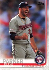 Blake Parker 2019 Topps Update #US90 Minnesota Twins