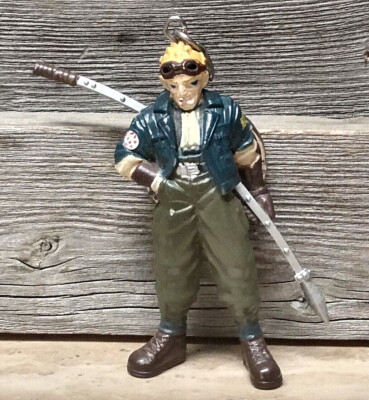 Vintage Final Fantasy Sid Key Chain Figure - GC