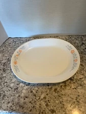 Vintage Corelle 12" x 10" APRICOT GROVE Oval Serving Platter