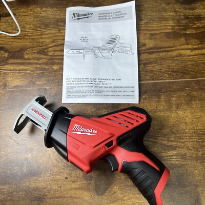 Milwaukee 2420-20 M12 12V Li-Ion HACKZALL Cordless Reciprocating Saw (Tool-Only)