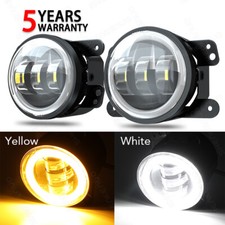 Pair LED Fog Light Lamps For BMW 1/2/3/4 Series F20 F21 F30 F31 F33 F32 F36 LCI