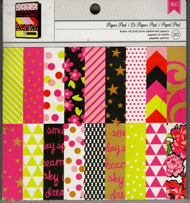 American Crafts & Crate Paper~6x6 Pads~U Choose~Super Cute! Quick Ship!!