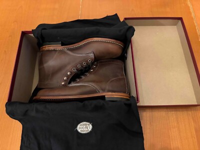 Wolverine 1000 Mile Brown Leather Boots Size 8.5 D Leather Outsole MSRP $384.95