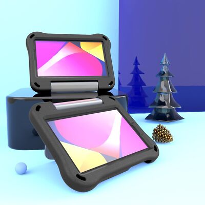 ATOOZ for TCL Tab 8 LE Case Kids 8.0 Inch (9137W/9132X),Soft Silicone with Adjustable PC Stand TCL Tab 8 Wifi/8V/8 Plus Case (Black) - Color Tab 8 Le-Black - Tamaño TCL Tab ATOOZ for TCL Tab 8 LE Case Kids 8.0 Inch (9137W/9132X),Soft Silicone with Adjustable PC Stand TCL Tab 8 Wifi/8V/8 Plus Case (Black) - Color Tab 8 Le-Black - Tamaño TCL Tab