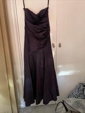 Strapless Bridesmaids / Prom Dress Purple Size 12
