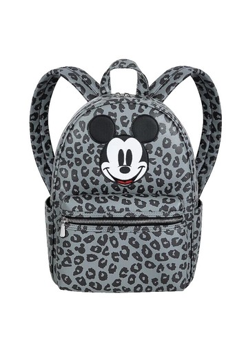 Disney Vacation Club Backpack Blue Brown Faux Leather Canvas Zipper Outdoor Bag Disney | Bags | Disney Vacation Club Backpack Blue Brown  main image 2