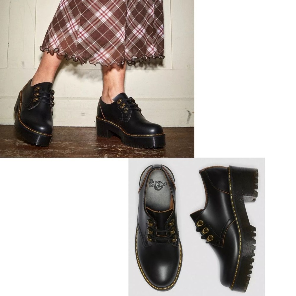 Dr.Martens LEONA LO レースアップ レザー ブラック UK3 DR. MARTENS LEONA LO BLACK SMOOTH – That Shoe Lady