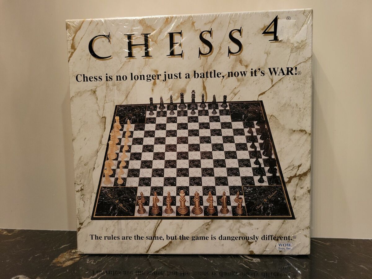 Chess 4 Wow Toys, Inc 2-4 Players Brand New Sealed