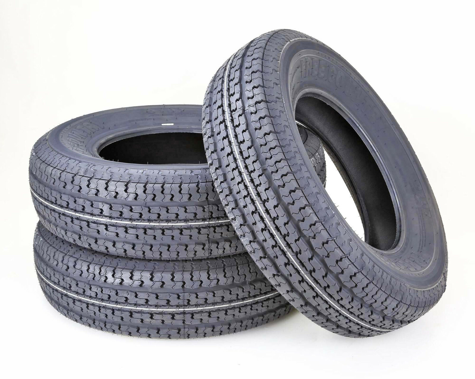Set 3 FREE COUNTRY Premium Trailer Tire ST185/80R13 Radial 8PR/Load ...