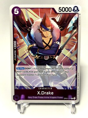 OP01-114 X.Drake Romance Dawn - One Piece Card Game