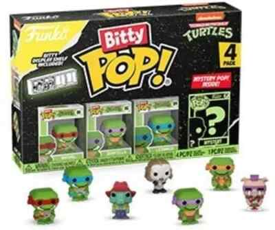 Funko Bitty Pop! - Teenage Mutant Ninja Turtles 4-Pack Series 4 | eBay