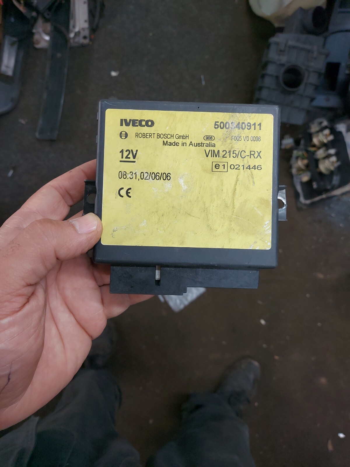 IVECO DAILY CENTRAL LOCKING CONTROL MODULE 500340911 1999 - 2006 