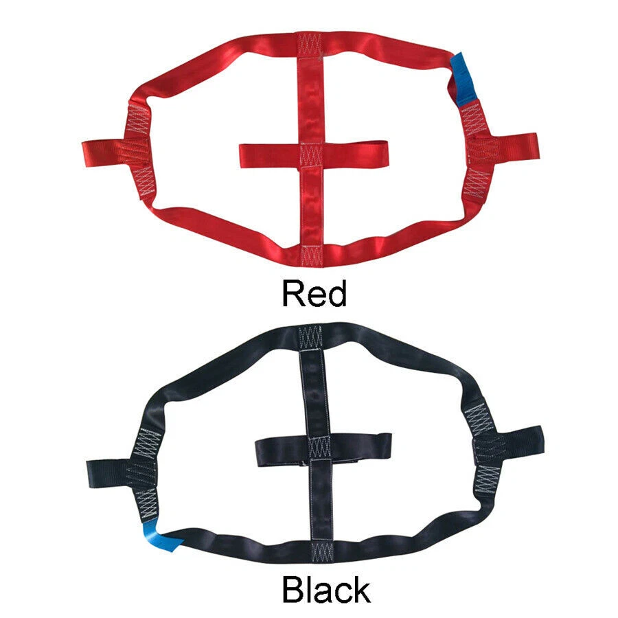 Correa de amarre roja para manillar de rueda trasera de motocicleta 1 pieza Foto 3 de 4