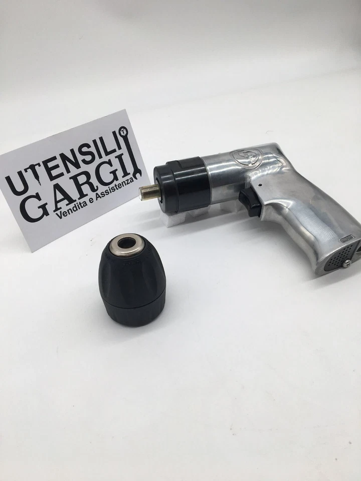 TRAPANO PNEUMATICO AD ARIA A PISTOLA CHICAGO PNEUMATIC CP785QC - 10 mm - Imagen 4 de 4