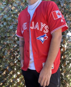 toronto blue jays red jersey