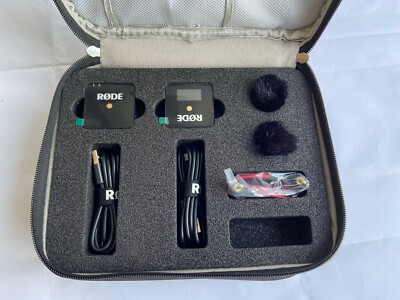 Tasche (Bag) Passen Für Rode Wireless Go / II Single  Mikrofonsystem Neu. B 1