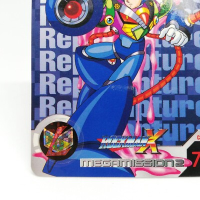 MEGAMAN Trading Cards ロックマン 海外限定トレカ レア2 ロックマンX」のトレカ「Mega Man X Trading Cards Series One