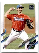 2021 TOPPS UPDATE CODY POTEET RC MIAMI MARLINS #US108