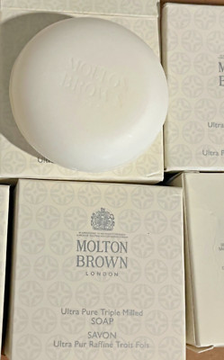 Lot of 3 Molton Brown Ultra Pure Triple Milled Soap Travel 1.59oz/45g Each New