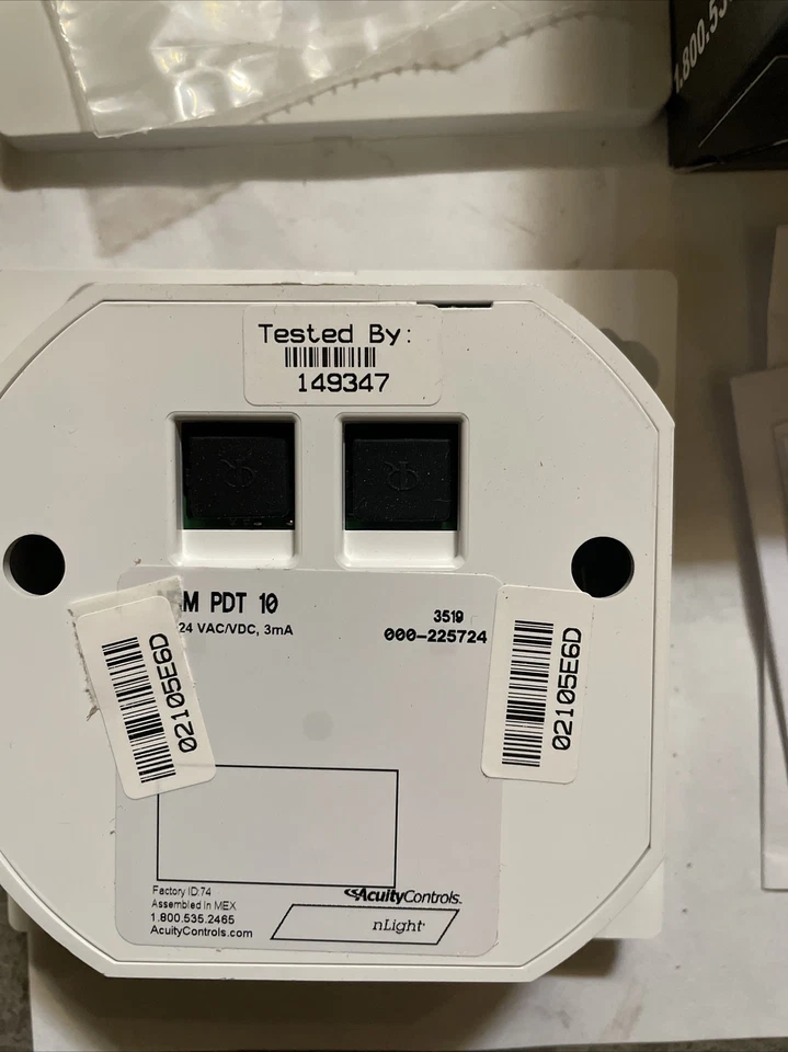 (C) NRM PDT 10 Acuity Controls Large Motion/Extended Range 360° Lens 206P8V - Image 4 of 4