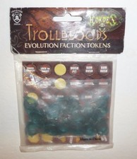 Hordes Trollbloods Evolution Faction Tokens Privateer Press RPG Game Gaming Chit