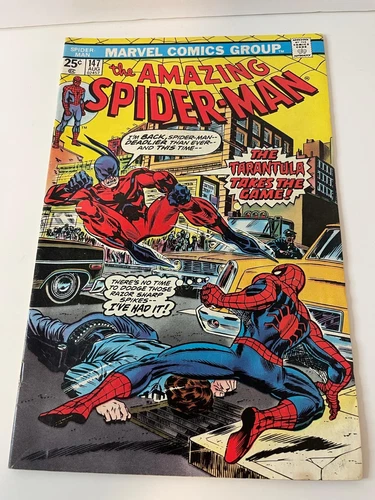 Amazing Spider-Man Issue 147 VG/FN Marvel 1975 Tarantula Cover & App Bronze Age!