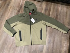 NWT Nike Tech Fleece Windrunner Full-zip Hoodie FB7921-276 Olive Men's Sz XL