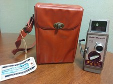 VINTAGE BELL  HOWELL 252 8MM MOVIE FILM CAMERA W/CASE UNTESTED