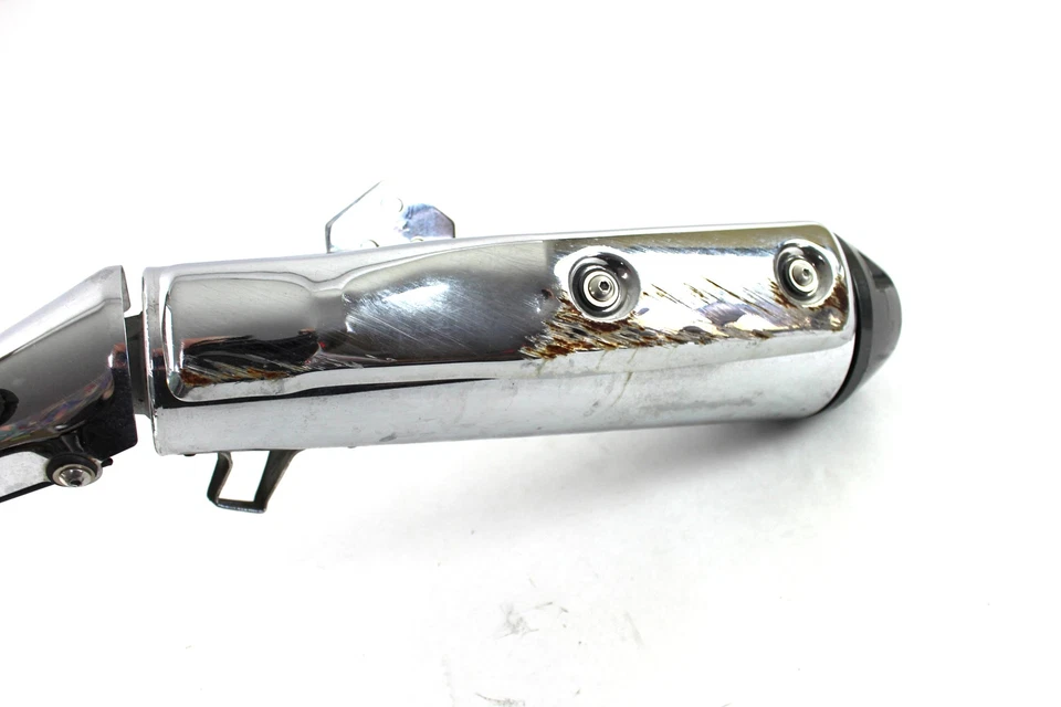 15 Suzuki GW250F Inazuma 250 2015 lado izquierdo deslizamiento silenciador escape Foto 2 de 4