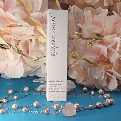 Jane Iredale HydroPure Hyaluronic Lip Gloss 3.75 ml - Spiced Peach~ NEW 