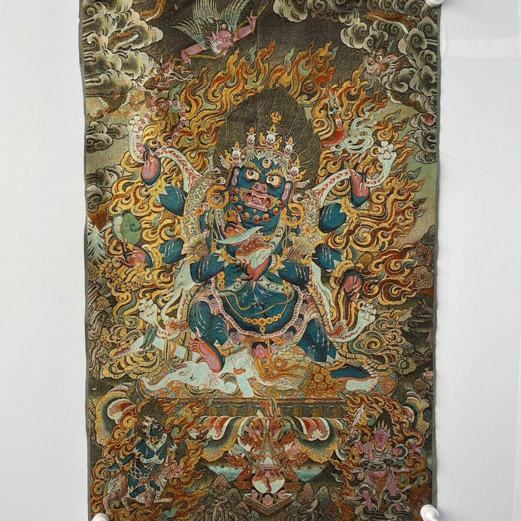 曼荼羅タンカ チベットタペストリーThangkaPaintingMandala 曼荼羅