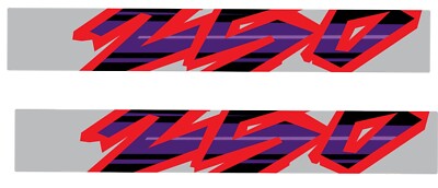 Swing arm Decals for Suzuki RM250 RM 250 GRAPHICS 1999-2000  stickers old school