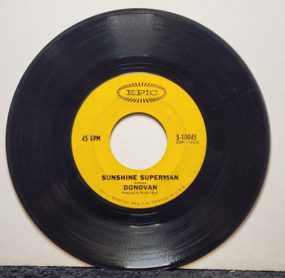 DONOVAN SUNSHINE SUPERMAN/THE TRIP (VG) 5-10045 45 RECORD
