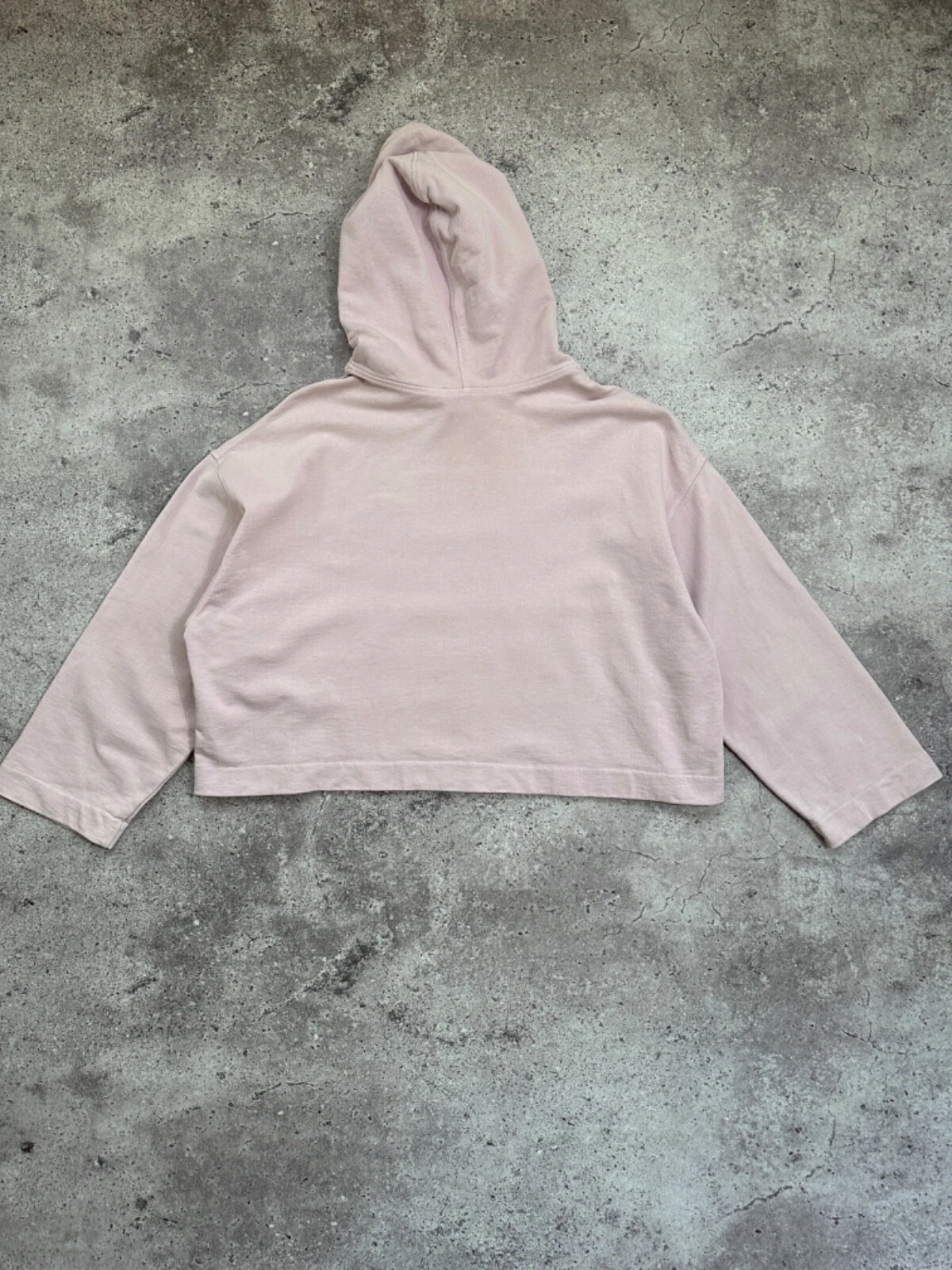 Felpa con cappuccio da donna rosa Acne Studios Joghy Emboss taglia: S