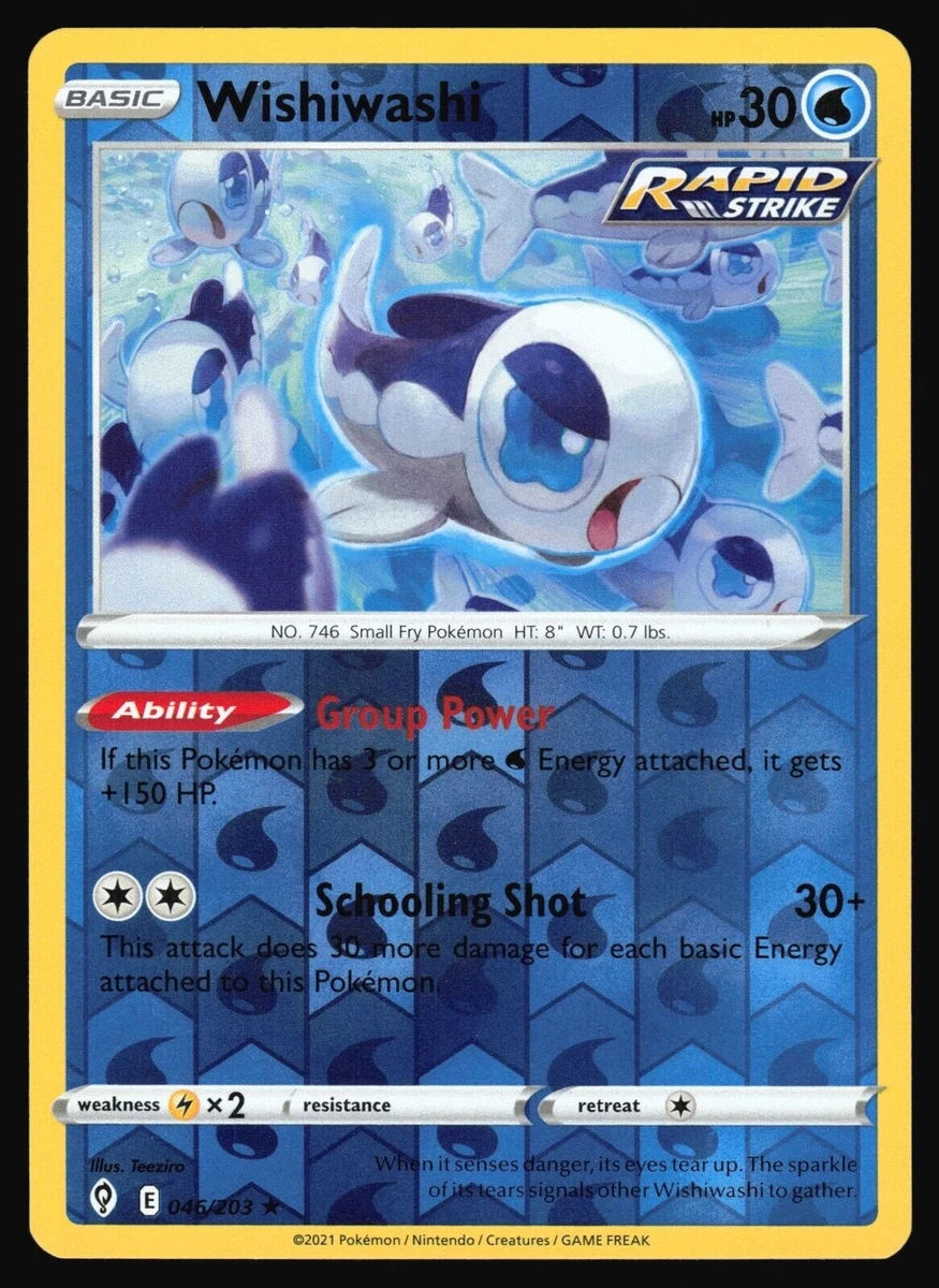 Wishiwashi Pokmon TCG Cards for sale | eBay