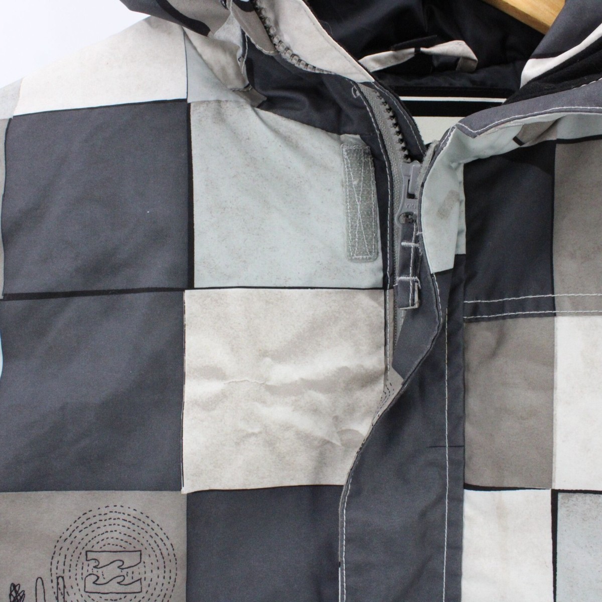 Billabong Snowboard Ski 8K Waterproof Jacket Boys Kid Full Zip 8K