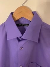 Verno 14-14 1/2 32/33 Purple Lavender Dress Shirt