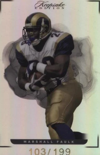 2022 Keepsake Football Edition Marshall Faulk #45