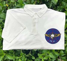 Vbf 83 embroidered patch polo shirt